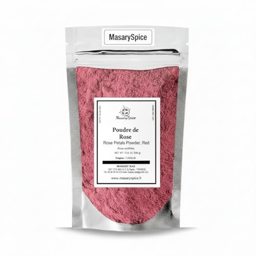 Poudre de pétales de rose comestible contre les préparations ternes 500g