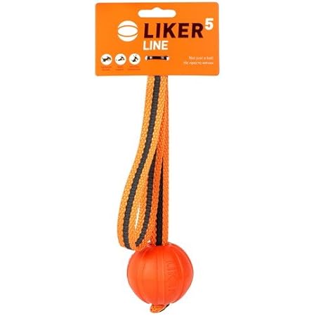 Amazon Liker ライカー Liker Line 魔法のベルト 全犬種対象 Orange 1個 X 1 Liker ライカー ボール 通販