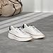 Cole Haan Womens Grandpro TopSpin Sneaker Ivory/Black Leather 9.5 B - Medium