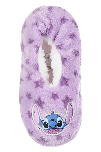 Disney Lilo et Stitch, Chaussons Fille (Violet, Système Taille Chaussures EU, Enfant de 2 à 5 ans, Numérique (intervalle), Moyen, 23, 26)