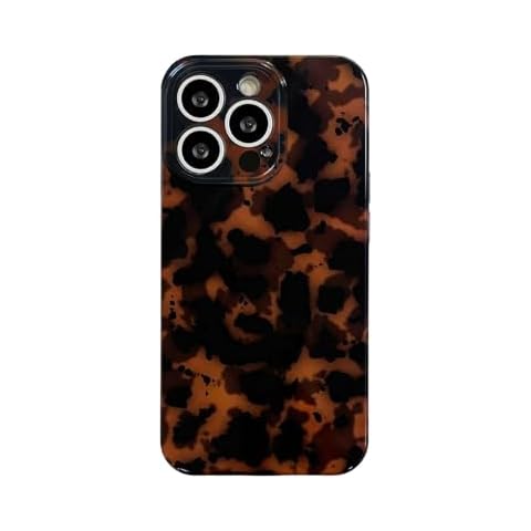 Reezaddin Tortoise Shell Case for iPhone 15 Pro Max Cover