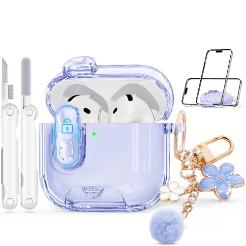 Image of for AirPods 4 Case 2024 with Safety Lock,Sky Blue