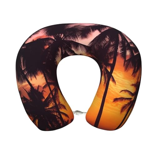 Almohada U Espuma Viscoelástica 30 cm Negro miniatura 1