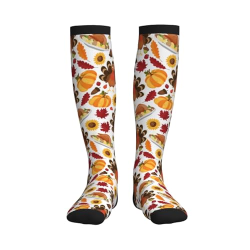 Image of Compression Socks for Women Men Circulation Graduated Supports Socks for Running Athletic Sports Nurse Travel