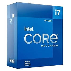 Intel® Core™ i7-12700KF Desktop Processor 12 (8P+4E) Cores up to 5.0 GHz Unlocked LGA1700 600 Series Chipset 125W