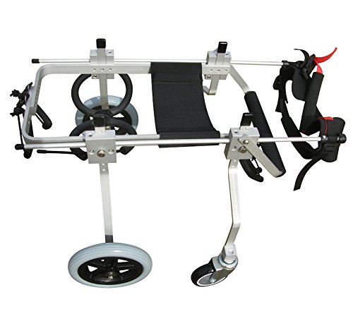 Best Friend Mobility Quad 4 Four Wheel Full Support Pet Dog Wheelchair Cart