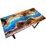 Unique Living Room Furniture Decor, Beach Table, Personalized Table, Office Table, Ocean Waves Table, Handmade Coffee Table, Dining Table, Modern Home Decor, Gift New home (36x36 inch)