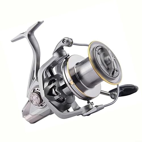 Moulinet de pêche de haute précision en métal argenté 20 kg - 5