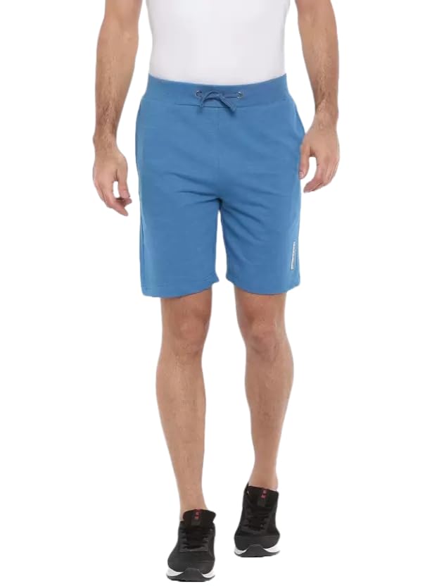 Image of Force NXT Bermuda Shorts for Men Pack of 1 Shorts for Men | Stretchable Shorts for Men with Side Pockets | Anti-Odour, Regular fit, Men's Sports Shorts