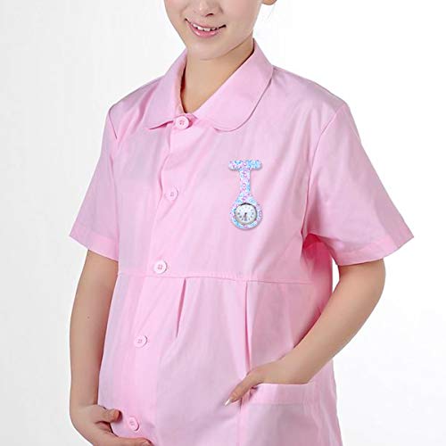 Relógio de Bolso de Silicone Relógio de silicone para enfermeira com impressão em cores de pinos. Re