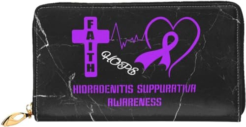 Hidradenitis Suppurativa Awareness Wallet Card Bag