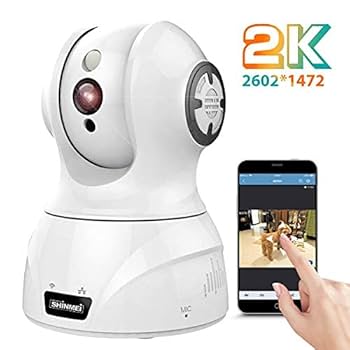 Amazon.co.jp: SHINMEI 防犯カメラ 400万画素 ワイヤレス2K