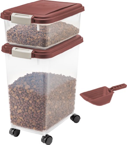image for IRIS USA, Inc. IRIS USA 3 Piece Airtight Pet Food Storage Container Co