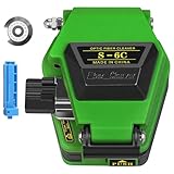 Optical Fiber Cleaver S-6C high-precision Fiber Cleaver. Suitable for 0.25mm 0.9mm 3.0mm optical fibers, with 16 cutting points and a cutting capacity of approximately 48000 times,Bring 1 spare blade