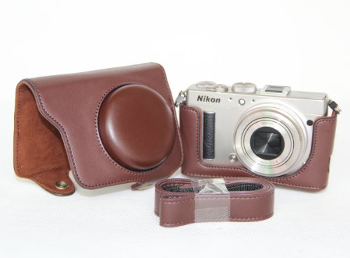 MegaGear Custodia Borsa in Pelle per Nikon COOLPIX...