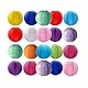 Lampions Papierlaterne 20 Stück, iMeshbean Bunt Papier Laterne 15cm /6 Zoll Rund Lampenschirm Hängende Papierlampions, Dekoration für Hochtzeit Party Geburtstage,Bunt 15cm