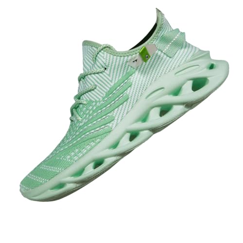 Image of Mens Running Shoes Gym Slip on Sneakers Non Slip Walking Tennis Sports Work Athletic Workout Casual Lightweight Breathable Fashion