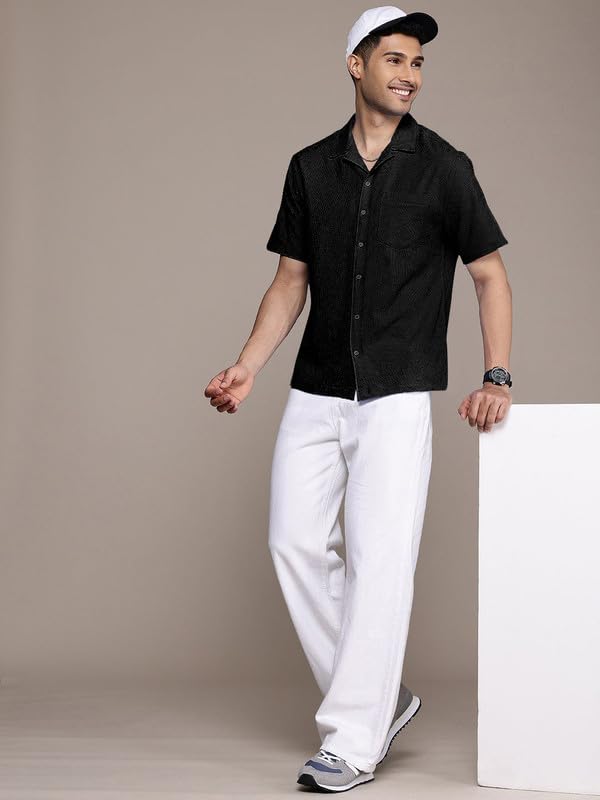 Image of Tee Projekt Fashion Textured Shirts for Men||Regular Fit Casual Shirt for Men||Fancy Shirt