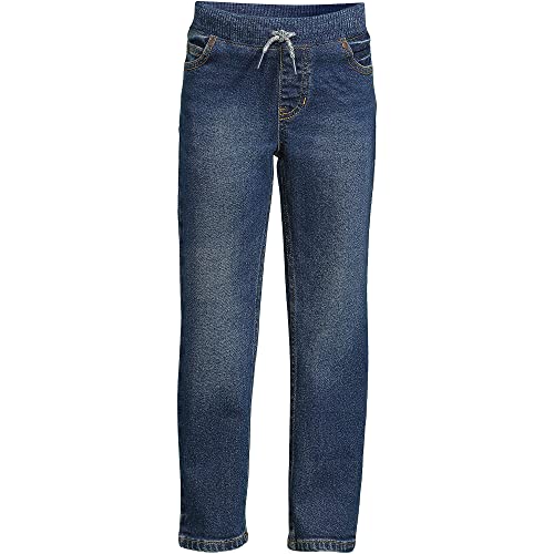 Lands' End Boys Iron Knee Stretch Pull On Jeans3