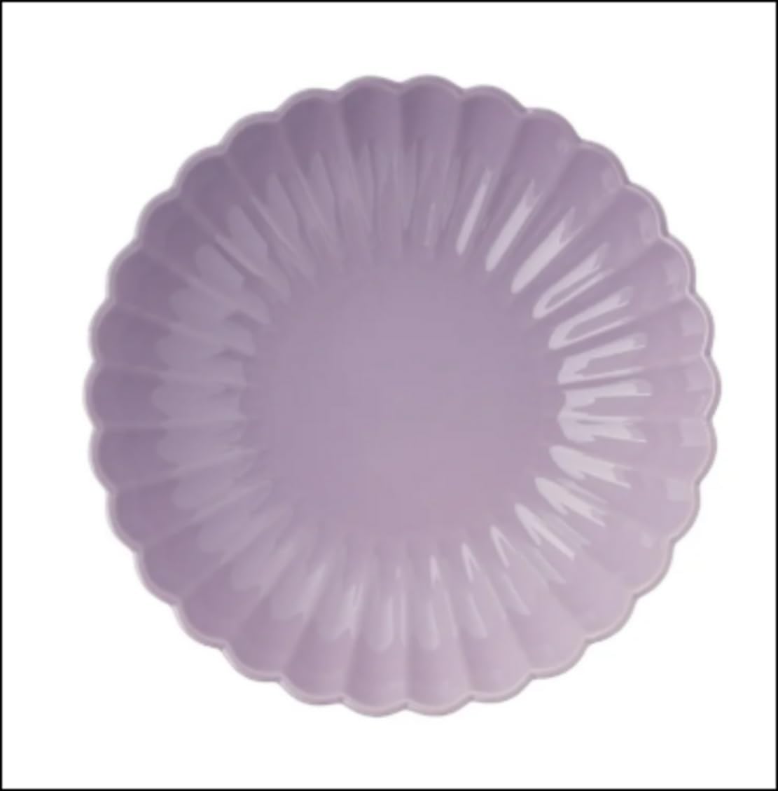 Colette Stoneware Serving Bowl – 11-Inch, Purple