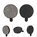 4 Pairs Brake Pads Electric Scooter Semi Metal Brake Disc Rotor Pads with Mute Effect for 10 Inch Electric Scooter