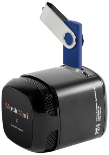 Preisvergleich Produktbild Technaxx Musicman Makro Bluetooth Soundstation NFC-X6, schwarz