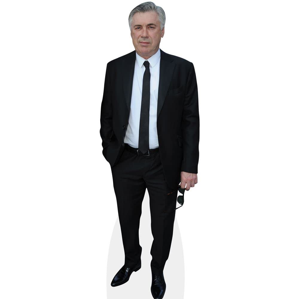 Celebrity Cutouts Mini Size Cutout Carlo Ancelotti (Suit)