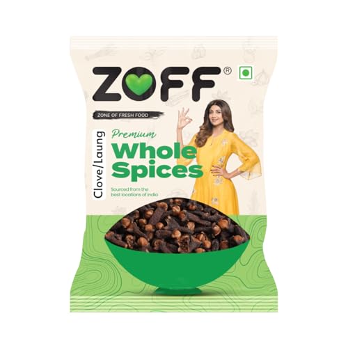 Image of ZOFF Premium Cloves Whole - Authentic Flavour, Natural Health Benefits, and Versatile Spice for Your Culinary Creations| Whole Cloves 25gms