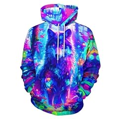 Psychedelic Forest Wolf