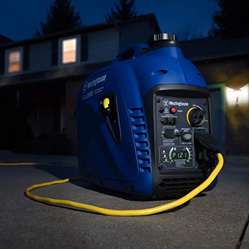 Westinghouse iGen2500 Super Quiet Portable Inverter Generator 2200 Rated and 2500 Peak Watts, Gas Powered, CARB Compliant
