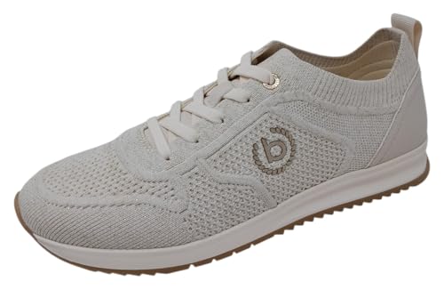 bugatti Damen Sneaker 435AVB026950-5251, 38, beige/Gold