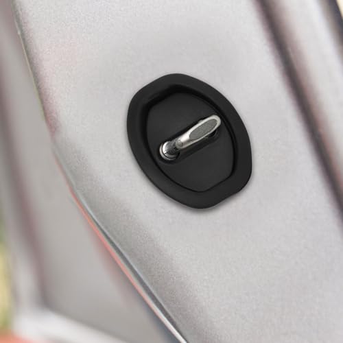 CLISPEED Capa Protetora Para Fechadura De Porta De Carro 4 Unidades Silicone Espessada Almofada De A