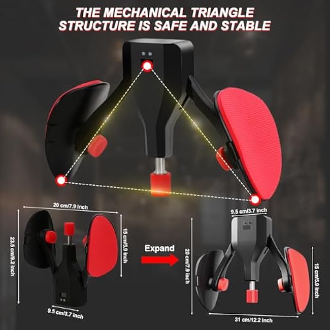 Adjustable Thigh Master,0-110lbs Pelvic Floor Exercise Device,Kegel Trainer Pelvic Health for Men,Thigh Exerciser for Women with Digital Counter,Hip Shaper Trainer Machine,Leg Inner Workout Equipment