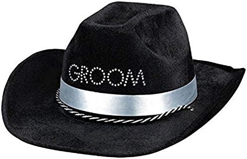 Avant Garde Groom to Be Cowboy Hat 
