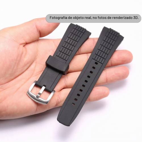 Pulsera de reloj impermeable de 26 mm en silicona para SPC007 5