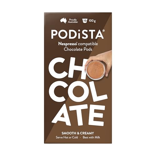 Hot Chocolate Original-Line Nespresso Compatible Capsules Hot Cocoa Pods - Smooth & Creamy - 10 Pod Package