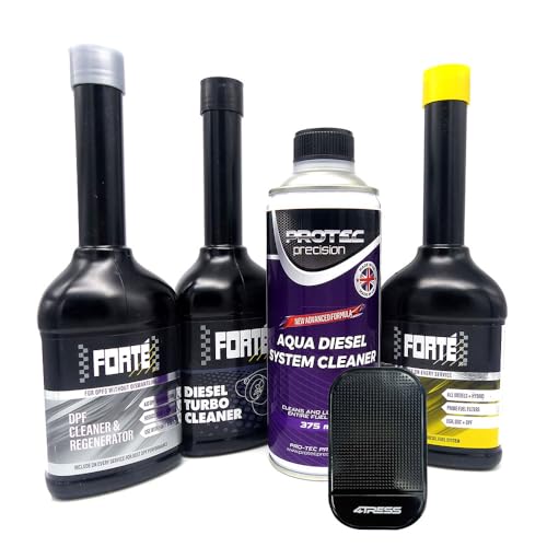 4Tress Forte Diesel Car Fuel System Treatment & Dpf Cleaner & Diesel Turbo Cleaner Non-Slip Dash Mat