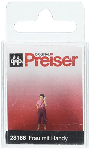 Preiser 28166 Woman w/Cell Phone HO Model Figure