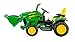 Peg Perego John Deere Ground Loader Tractor Extra-Large 12 Volt Ride on Tractor for Kids Ages 3-7