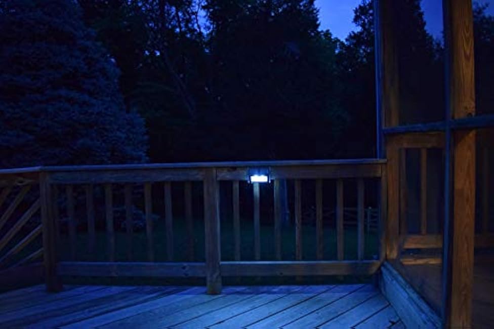 MAXSA Innovations 47334-BZ Bronze Stainless Steel Weatherproof Solar LED Lights for Decks and Steps (4-Pack), Bronze Stainless Steel