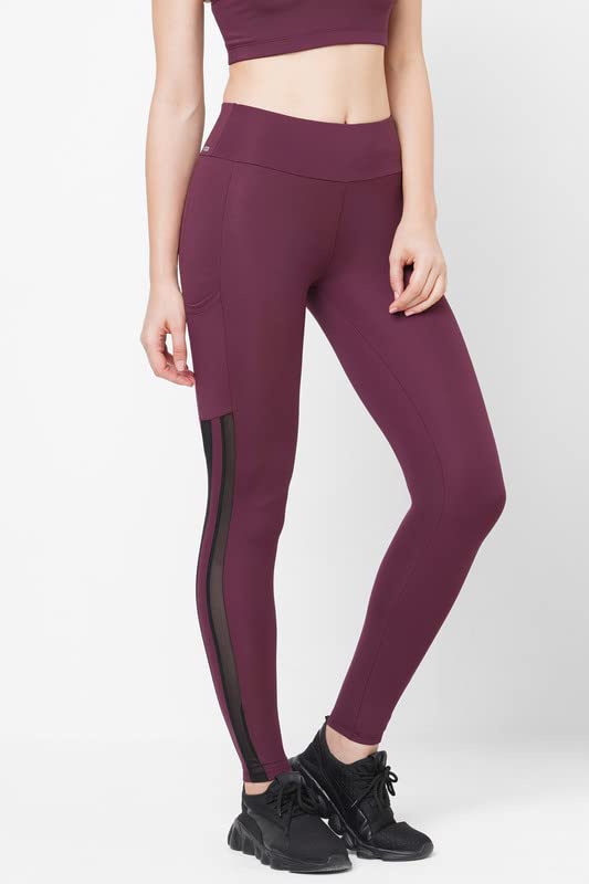 Image of JUST-Dry MESH Panel 7 /8 GO Train Tights