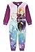 Produktbild Disney Eiskönigin Schlafanzug Mädchen Einteiler, Jumpsuit Kinder, Frozen Kinder Kleidung für Mädchen, Anna und ELSA Jumpsuit Mädchen, Onesie Kinder, 86-141 (Violett, 5-6 Jahre)