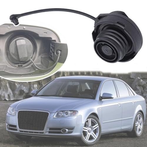 Bouchon de réservoir cassé Audi A4 solution anti perte avec attache - 4