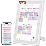 Smart Digital Calendar, 10.1' HD Smart Touch Screen Home Interactive Electronic Calender WiFi Planner,Meal Schedule, Duty Chart,Achievement Rewards- Built-in Digital Photo Frame Function