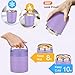 Large Bento Lunch Box Set for Adults Kids Women with 10.5oz Soup Thermo,Coffee Tumblers Men Girls Boys Teenagers Leak-Proof Lunch Food Containers with Lunch Bag