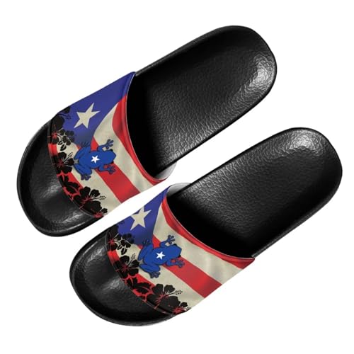 Men's Bathroom Non Slip Shower Slides Indoor Home Slipper Outdoor Garden Beach Sandals SizeUS 5-14