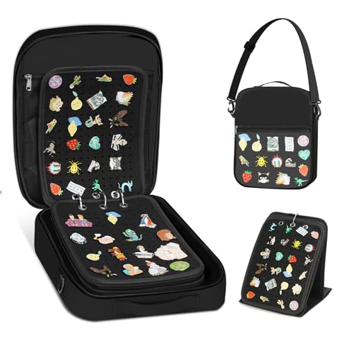 Anycosy Enamel Pin Organizer with 6-Page Display Book