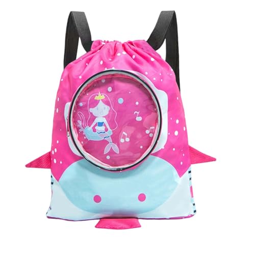 Genérico Bolsas de almacenamiento separadas para niños, portátiles y con bonitos dibujos animados, para deportes de natación (8 y 12 años) (8y-12y)