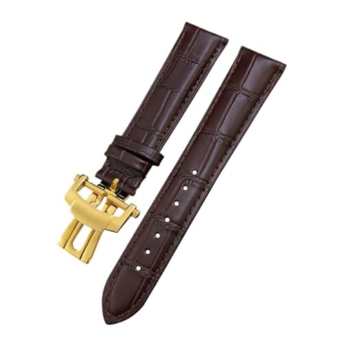 [˂] U[EHb`oh 19mm 20mm 21mm 22mm pebNtBbv NR_CEHb`Xgbv tH[hI[o[NXvΉ(Brown brown-Gold,20mm)