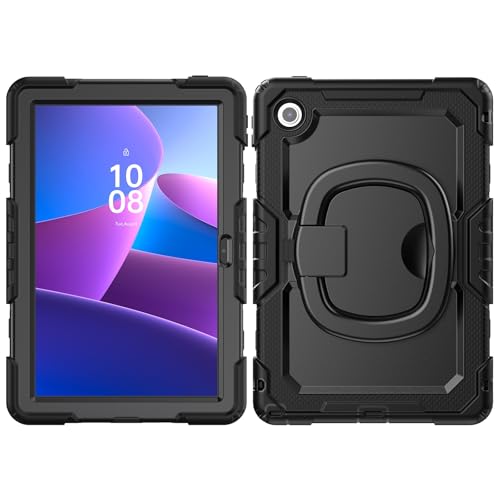 Coque Lenovo Tab 10.1 TB-311XU avec poignée rotative et film écran intégré